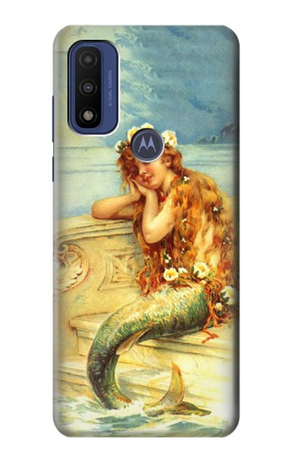 W3184 Little Mermaid Painting Hard Case and Leather Flip Case For Motorola G Pure