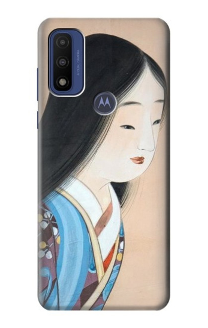 W3483 Japan Beauty Kimono Hard Case and Leather Flip Case For Motorola G Pure