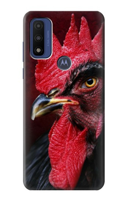 W3797 Chicken Rooster Hard Case and Leather Flip Case For Motorola G Pure