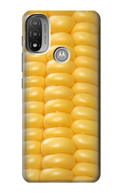 W0562 Sweet Corn Hard Case and Leather Flip Case For Motorola Moto E20,E30,E40