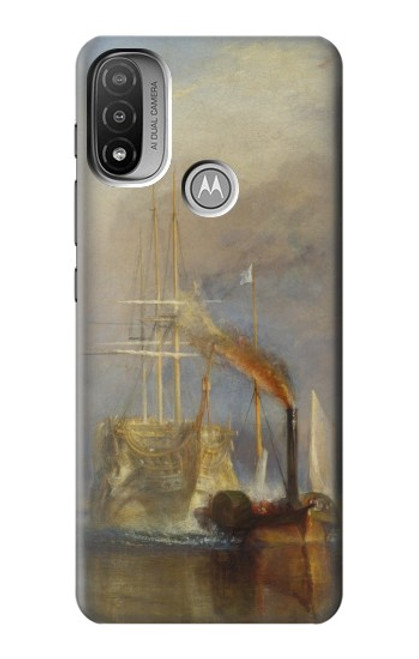 W3338 J. M. W. Turner The Fighting Temeraire Hard Case and Leather Flip Case For Motorola Moto E20,E30,E40