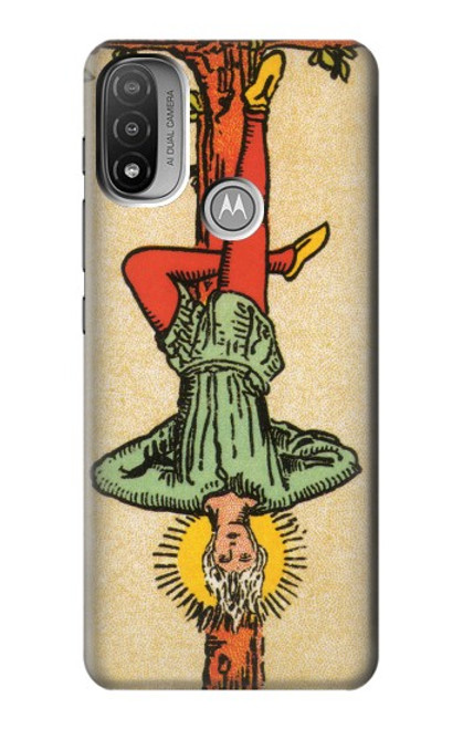 W3377 Tarot Card Hanged Man Hard Case and Leather Flip Case For Motorola Moto E20,E30,E40