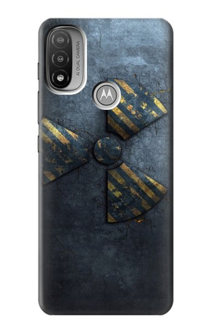 W3438 Danger Radioactive Hard Case and Leather Flip Case For Motorola Moto E20,E30,E40