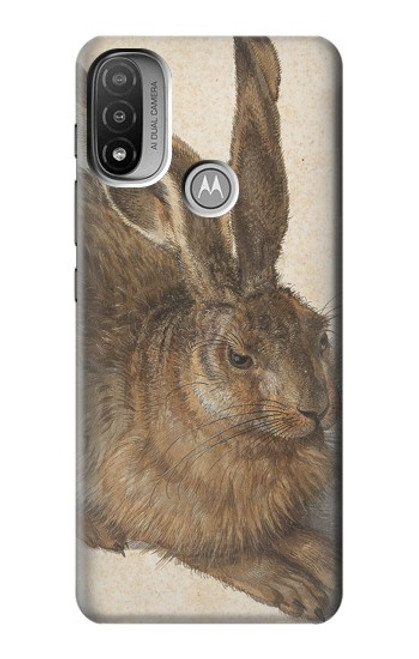 W3781 Albrecht Durer Young Hare Hard Case and Leather Flip Case For Motorola Moto E20,E30,E40