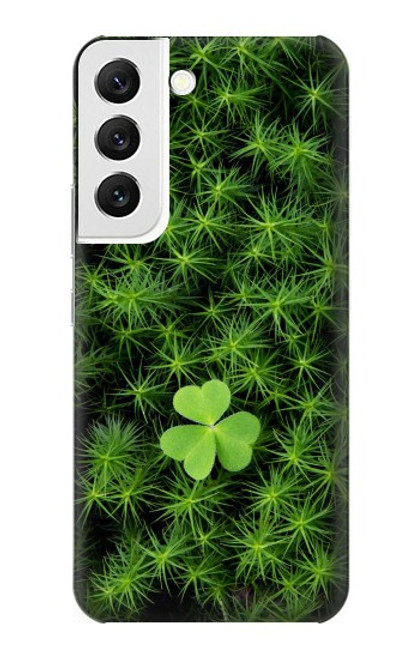 W0358 Clover Lucky Leaf Hard Case and Leather Flip Case For Samsung Galaxy S22