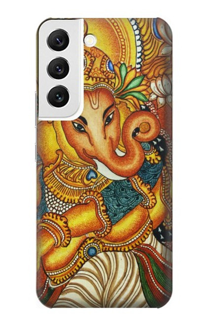 W0440 Hindu God Ganesha Hard Case and Leather Flip Case For Samsung Galaxy S22