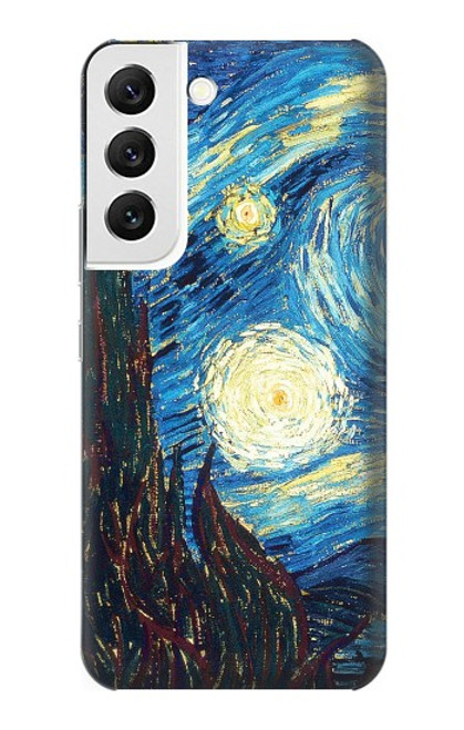 W0582 Van Gogh Starry Nights Hard Case and Leather Flip Case For Samsung Galaxy S22