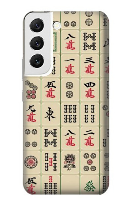 W0802 Mahjong Hard Case and Leather Flip Case For Samsung Galaxy S22