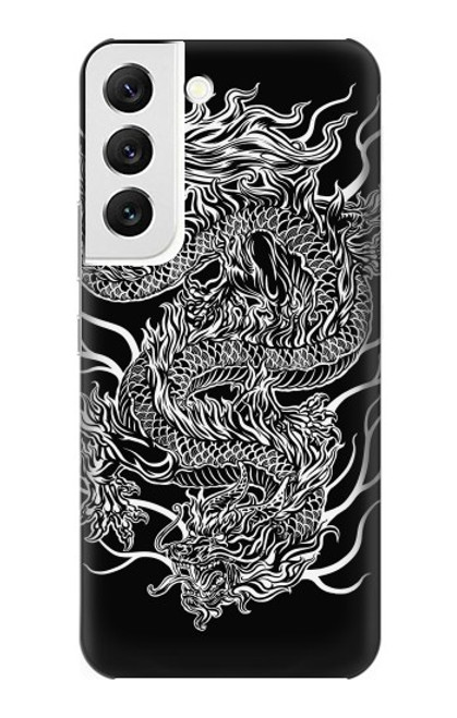 W1943 Dragon Tattoo Hard Case and Leather Flip Case For Samsung Galaxy S22