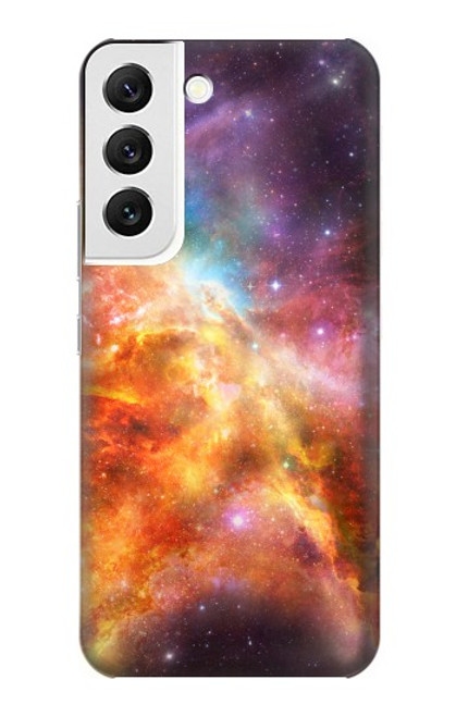 W1963 Nebula Rainbow Space Hard Case and Leather Flip Case For Samsung Galaxy S22