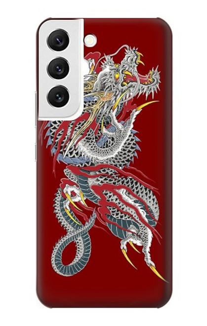 W2104 Yakuza Dragon Tattoo Hard Case and Leather Flip Case For Samsung Galaxy S22