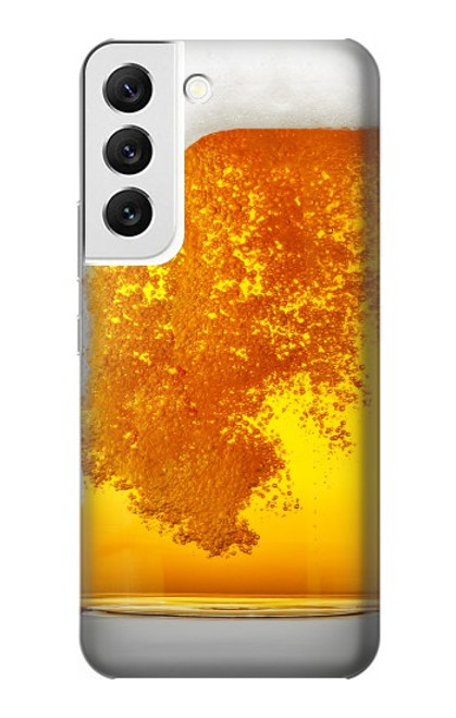 W2391 Beer Glass Hard Case and Leather Flip Case For Samsung Galaxy S22