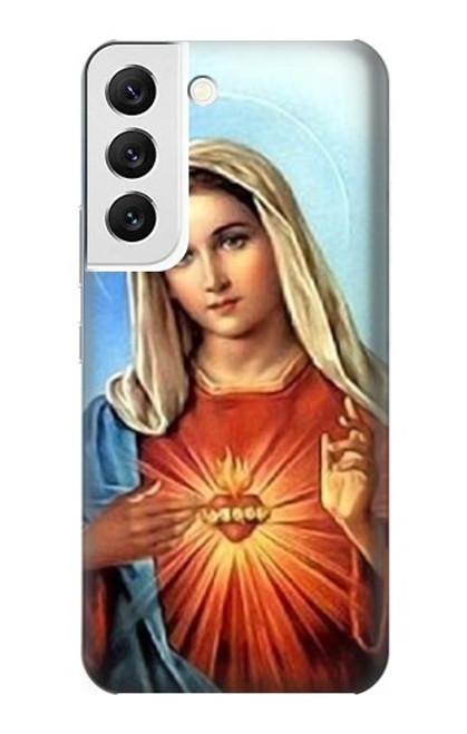 W2420 The Virgin Mary Santa Maria Hard Case and Leather Flip Case For Samsung Galaxy S22