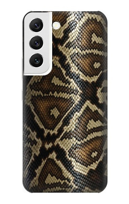 W2712 Anaconda Amazon Snake Skin Graphic Printed Hard Case and Leather Flip Case For Samsung Galaxy S22