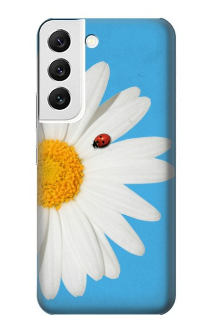 W3043 Vintage Daisy Lady Bug Hard Case and Leather Flip Case For Samsung Galaxy S22