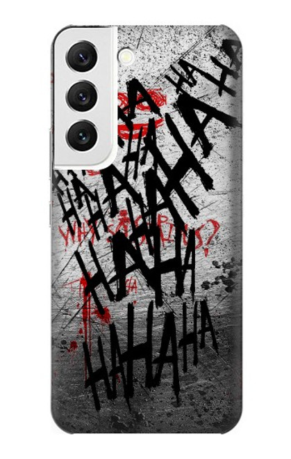 W3073 Joker Hahaha Blood Splash Hard Case and Leather Flip Case For Samsung Galaxy S22