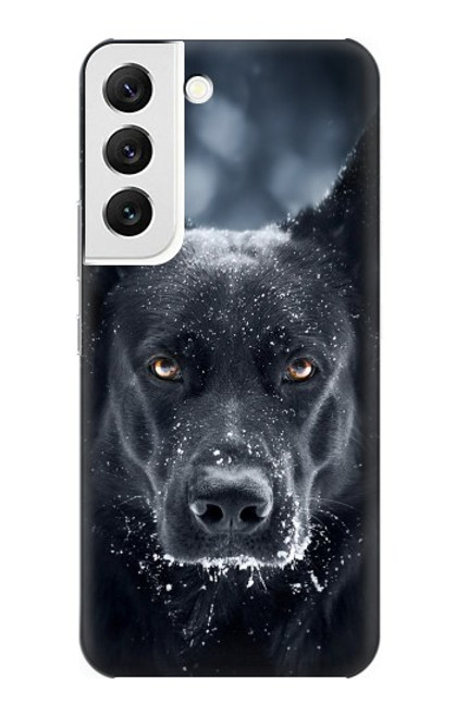 W3168 German Shepherd Black Dog Hard Case and Leather Flip Case For Samsung Galaxy S22