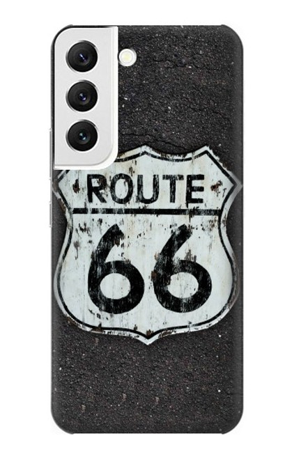 W3207 Route 66 Sign Hard Case and Leather Flip Case For Samsung Galaxy S22