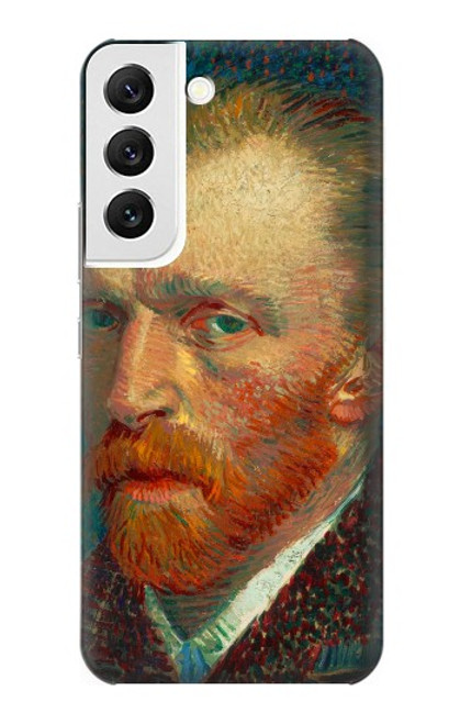 W3335 Vincent Van Gogh Self Portrait Hard Case and Leather Flip Case For Samsung Galaxy S22