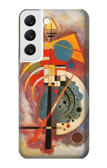 W3337 Wassily Kandinsky Hommage a Grohmann Hard Case and Leather Flip Case For Samsung Galaxy S22