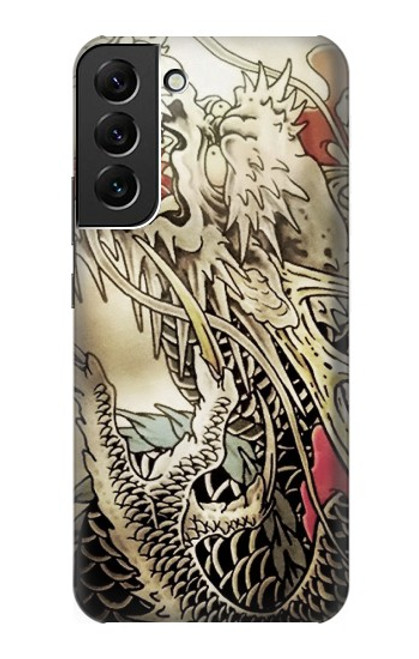 W0122 Yakuza Tattoo Hard Case and Leather Flip Case For Samsung Galaxy S22 Plus