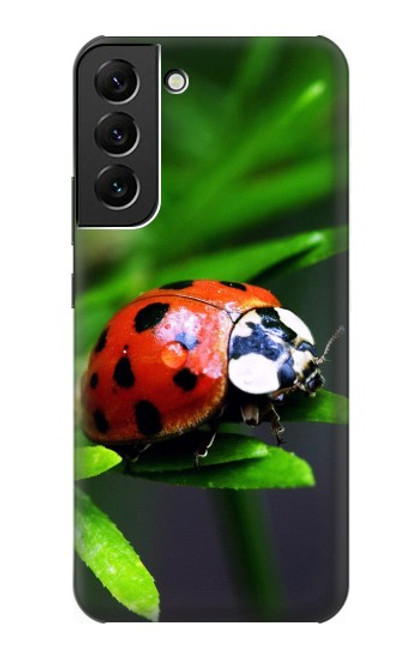 W0263 Ladybug Hard Case and Leather Flip Case For Samsung Galaxy S22 Plus