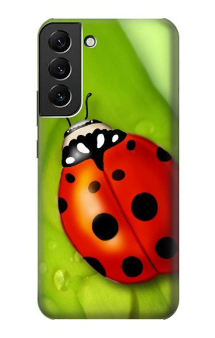 W0892 Ladybug Hard Case and Leather Flip Case For Samsung Galaxy S22 Plus