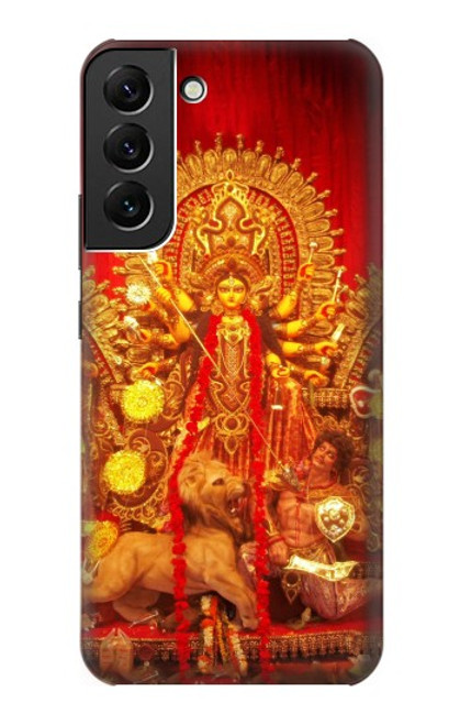 W1030 Hindu God Durga Puja Hard Case and Leather Flip Case For Samsung Galaxy S22 Plus