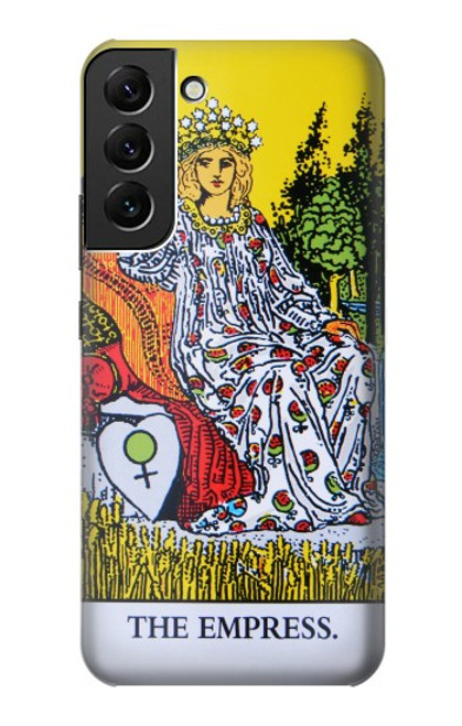 W2809 Tarot Card The Empress Hard Case and Leather Flip Case For Samsung Galaxy S22 Plus