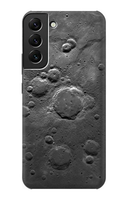 W2946 Moon Surface Hard Case and Leather Flip Case For Samsung Galaxy S22 Plus