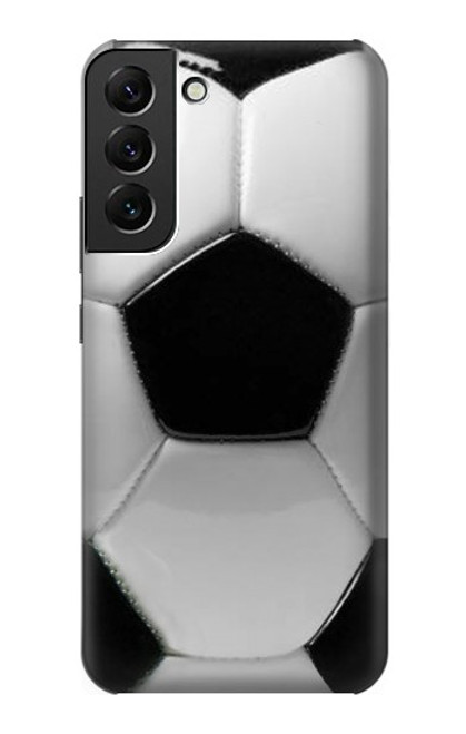 W2964 Football Soccer Ball Hard Case and Leather Flip Case For Samsung Galaxy S22 Plus