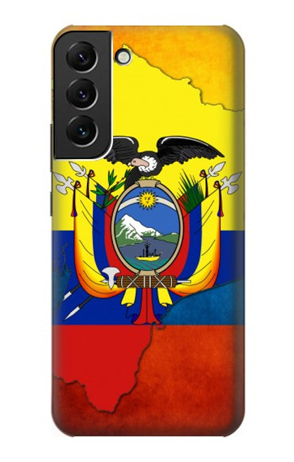 W3020 Ecuador Flag Hard Case and Leather Flip Case For Samsung Galaxy S22 Plus