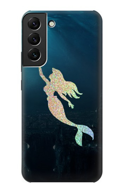 W3250 Mermaid Undersea Hard Case and Leather Flip Case For Samsung Galaxy S22 Plus