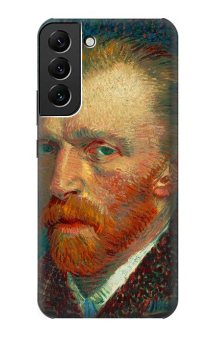 W3335 Vincent Van Gogh Self Portrait Hard Case and Leather Flip Case For Samsung Galaxy S22 Plus