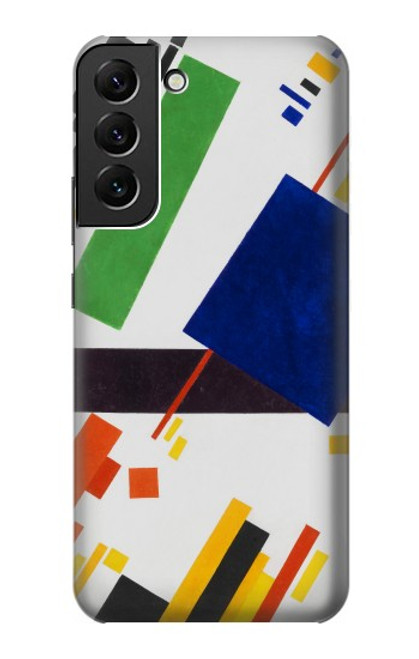 W3343 Kazimir Malevich Suprematist Composition Hard Case and Leather Flip Case For Samsung Galaxy S22 Plus