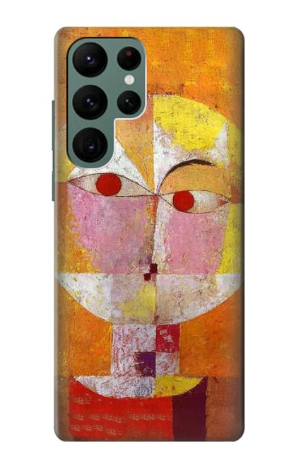 W3811 Paul Klee Senecio Man Head Hard Case and Leather Flip Case For Samsung Galaxy S22 Ultra