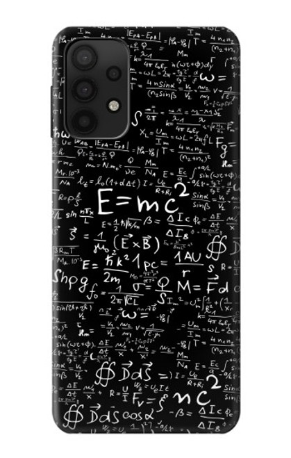 W2574 Mathematics Physics Blackboard Equation Hard Case and Leather Flip Case For Samsung Galaxy M32 5G