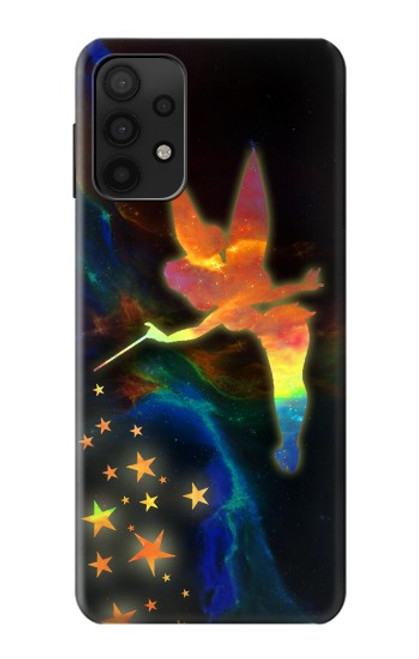 W2583 Tinkerbell Magic Sparkle Hard Case and Leather Flip Case For Samsung Galaxy M32 5G