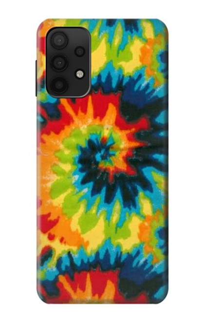 W3459 Tie Dye Hard Case and Leather Flip Case For Samsung Galaxy M32 5G