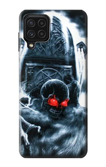 W0297 Zombie Dead Man Hard Case and Leather Flip Case For Samsung Galaxy M22