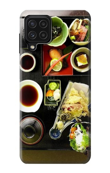 W0627 Japanese Food Hard Case and Leather Flip Case For Samsung Galaxy M22