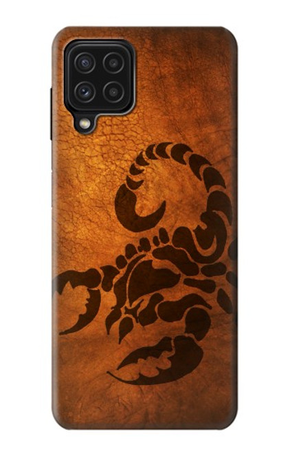 W0683 Scorpion Tattoo Hard Case and Leather Flip Case For Samsung Galaxy M22