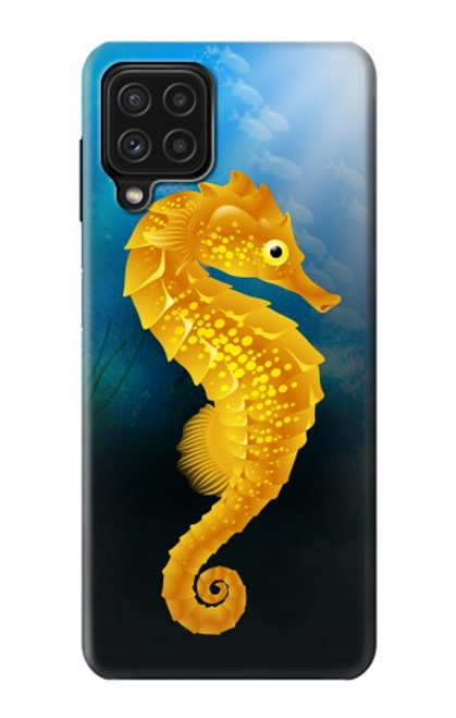 W2444 Seahorse Underwater World Hard Case and Leather Flip Case For Samsung Galaxy M22