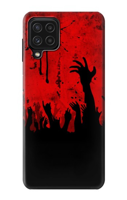 W2458 Zombie Hands Hard Case and Leather Flip Case For Samsung Galaxy M22