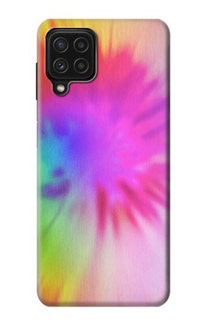 W2488 Tie Dye Color Hard Case and Leather Flip Case For Samsung Galaxy M22