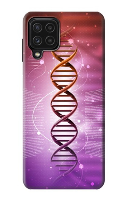 W2573 Dna Genetic Code Hard Case and Leather Flip Case For Samsung Galaxy M22