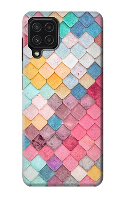 W2947 Candy Minimal Pastel Colors Hard Case and Leather Flip Case For Samsung Galaxy M22