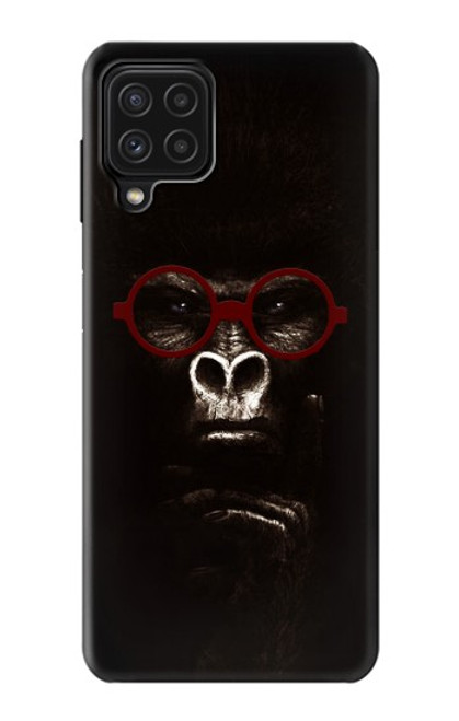 W3529 Thinking Gorilla Hard Case and Leather Flip Case For Samsung Galaxy M22