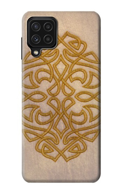 W3796 Celtic Knot Hard Case and Leather Flip Case For Samsung Galaxy M22