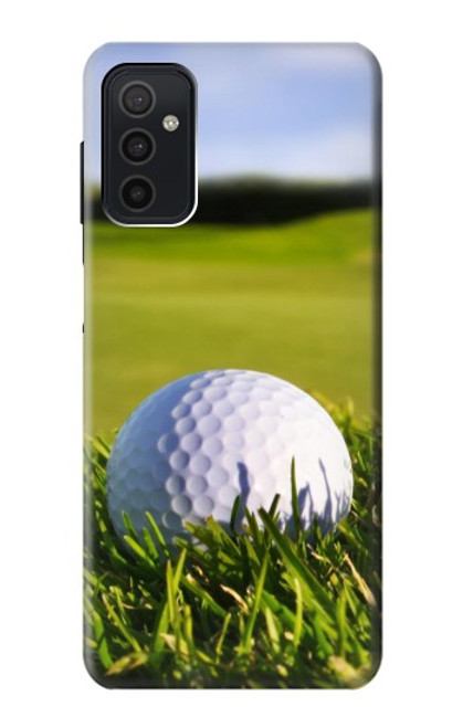 W0068 Golf Hard Case and Leather Flip Case For Samsung Galaxy M52 5G